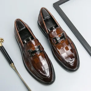 0271 Latest Style Leather Dress Shoes for Men