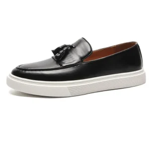 100% Handmade Men’s Dress Shoes Classic High Quality Loafer Shoes for Spring Autumn Winter Comfortable Slip-on