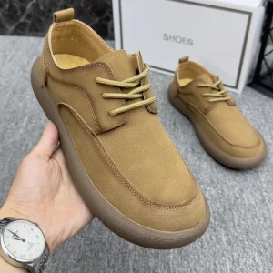 2353 New Trend Men’s Walking Style Shoes Leather Casual Shoes