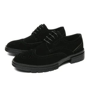 2893 Men’s Brogue Shoes for Wedding Dress Lace-Up Closure for Spring Summer Autumn Seasons with EVA Insole