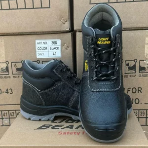 368 S3 SRC Men’s Winter Safety Shoes Steel Toe Construction Boots for Industrial Workers for Mining Construction