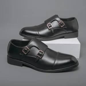 7183 Men’s Shoes Casual Slip On Dress PU Leather Office Career Shoes 47-48size