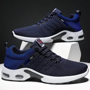 9308 Men’s Original Casual Tennis Shoes Lightweight Fly Knit Mesh Sneakers Comfortable EVA Insole Fashion Trend Spring