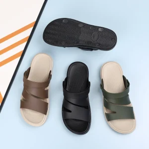 Adult Man Breathe Casual Sandals Dual Color EVA Anti Odor Non Marking Sole Bathroom Poolside Basic Classic Hot Summer Sandals