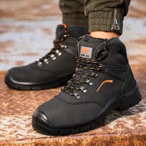 Anti Pierce Welding Factory Use Summer Autumn Winter High Boots Waterproof Lightweight Safety Steel Toe Men’s Work Boots