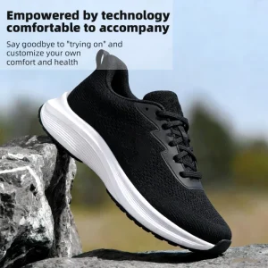 Anti-Skid Waterproof Unisex Sports Shoes Outdoor Mesh Upper Cushioning Lightweight Durable