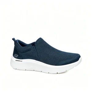 Anti-Slippery Mesh Upper Breathable Lightweight Closed Toe Slip-On Casual Walking Shoes All Seasons Easy-to-Put-on Men’s