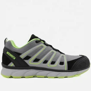 Anti slip Oil Acid Resistance Eva Rubber Sole Metal Free Puncture proof Composite Toe Men’s Safety Shoes Work