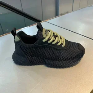 Authentic Dad Shoes Trendy Stylish Round Toe Sneakers Light Luxury Wide Foot Breathable Mesh Running Men’s Versatile Sk
