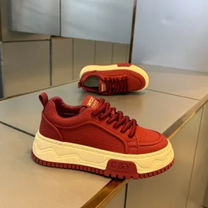 Autumn New Arrival Thick Soled Lace Up Fashionable Casual Style All Match Everyday Trendy Compound Outsole Men’s Shoes