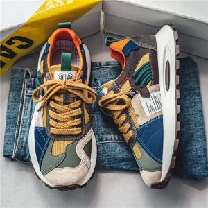 Men’s Trend Joker Low Casual Skateboarding Shoes with New Light Platform Men’s Sports Shoes