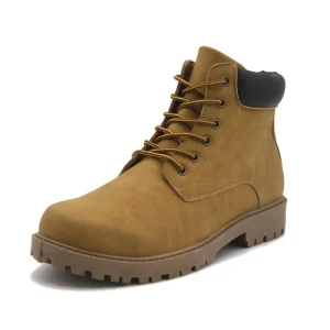 Autumn and Winter Botas Hombre PU Leather Hiking Boots for Men
