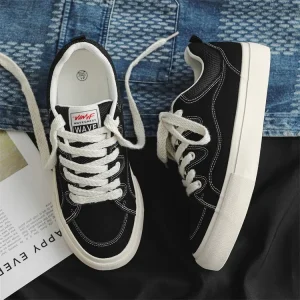 Basic Custom Brand Casual Lace-up Rubber Sneakers With Low Top Design Hiking Men’s Walking Shoes