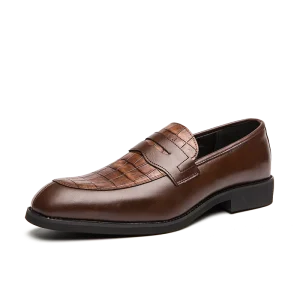 Big Size 38-48 Summer Autumn Office Walk Loafers Slip-On Dress Shoes for Men