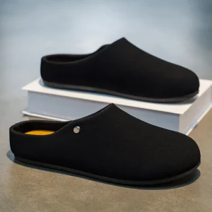 Birken Shoes Slippers Men’s New Daily Fashion Outdoor Wear Resistant Lazy Walking Style Casual Shoes