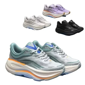 Bondi 9 One Shoes for Men Women Lightweight Carbon Running Shoes with Mesh Lining Lace-Up Outdoor