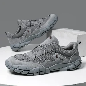 Breathable Comfort Stay Resistant Men Hiking Shoes Outdoor Sports Shoes Slip-On Men’s Casual Sports Shoes