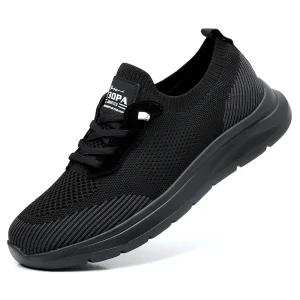 Breathable Hollow Out Men’s Mesh Shoes Lightweight Business Casual Walking Loafers
