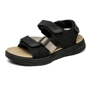 Breathable Lightweight Men Slip on Sandals with Large Size Options for Outdoor or Beach Wear