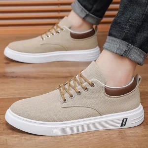 Breathable Men’s Canvas Shoes Student Casual Sports Shoes Trendy Youth Board Shoes
