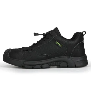 Breathable Men’s Safety Shoes Accept Custom Steel Toe Safety Work Shoes Running Shoes