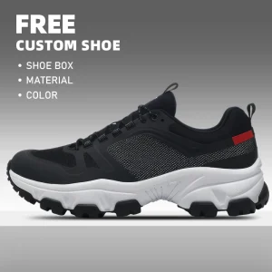 Breathable Mesh Custom Fashion Casual Running Sneakers Personalized Logo Lightweight EVA PVC Outsole Athletic Sports Shoes