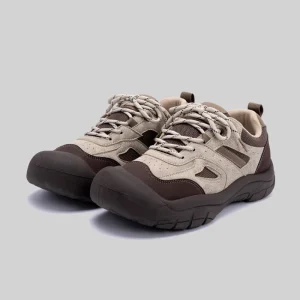 Breathable Mesh Lace Up Anti-Slip Men’s Walking Shoes Outdoor Fashion