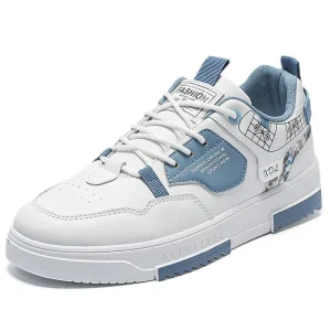 Breathable PU Leather Versatile Walking Men’s Youth Sports Skateboarding Shoes