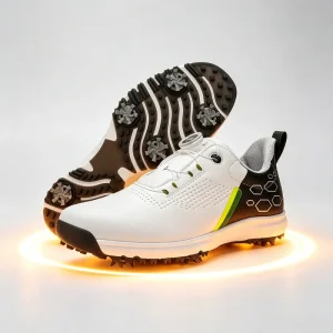 Breathable Professional Golf Training Sneakers MD TPU Sole Lightweight Shockproof Golf Footwear