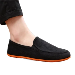 Breathable Shox Fashion Sneakers Men Driving Moccasins Loafers Men Canvas Shoes Stock