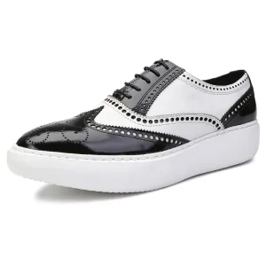Brogue Carved Leather Shoes New Style Men’s Business Brogue Shoes British style Personalized Wedding Shoes for Men