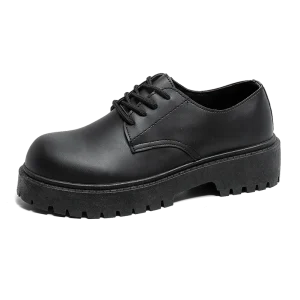 Business Shoes for Men Derby Shoes Lightweight Breathable Leather Derby Shoes for Men