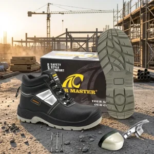 CE S3 Men Safety Shoes Oil Proof Non-slip Steel Toe Work Boots Anti-puncture Anti-static Industrial Safety Footwear