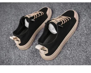 Canvas Shoes All Season Versatile Trendy Board Shoes Korean Edition Casual Midsole Rubber Outsole Rubber Mesh Lining