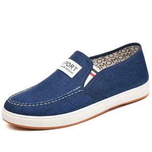 Canvas Shoes New Arrivals for Spring Summer Models Solid Breathable Versatile Casual Men’s Rubber Soles Slip-On Cloth Available