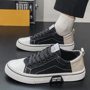 Canvas Shoes for Men in Summer New Anti slip Sports Board Shoes for Men Breathable Casual and Versatile Men’s Shoes