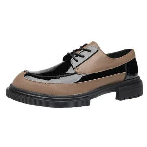 Casual Leather Shoes Men High-end Business Casual Men’s Shoes Fashionable and Stylish Versatile
