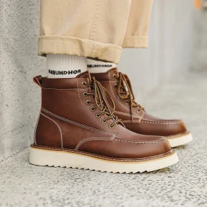 Casual Men’s Boots Genuine Leather Classy Leather Boots