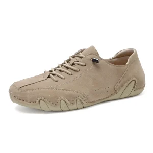 Casual Men’s Shoes Low Top Anti Slip Rubber Soles Business Attire Shoes