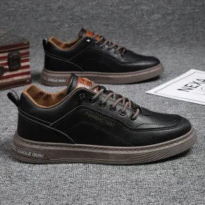 Casual Shoes Walking Style Sneakers for Men Flat Custom Running with Logo Shoes