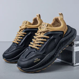 Casual Shoes for Men Thick Soled Running Versatile Soft Soled Breathable Comfortable Sports Casual Trendy Shoes