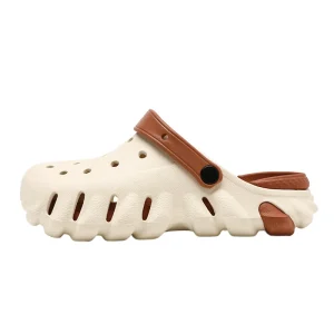 Casual Summer Outdoor Sandals for Men Women Fashion-Targeted Personalities EVA Hole Beach Slippers Comfortable Leather Leopard