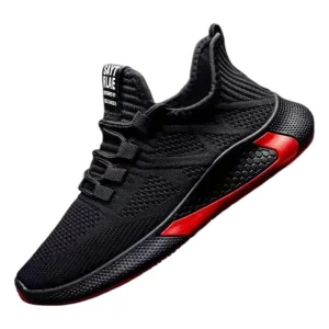 Casual Wear Men’s Trendy Sports Sneakers Breathable Comfort Anti Slip Lightweight for Walking Gym All Seasons