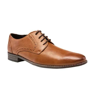 China Factory Customized Men’s Oxford Plain Toe Business Casual Classic Formal Derby Shoes