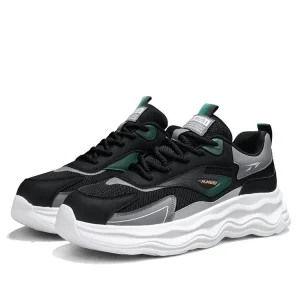 Chunky Casual Lace-up Low Top Men’s Walking Skateboarding Shoes