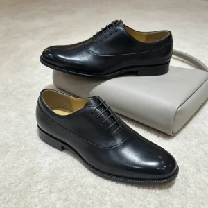 Classic Men’s Oxford Shoes Genuine Leather Lace-up Dress Shoes for Men Luxury Formal Shoes Men Wedding Office Business