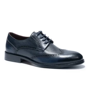 Classic Style Men’s Casual Shoes Leather Brogue Style Derby Shoes Genuine Leather Dress Shoes