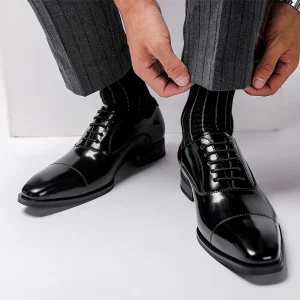 Classic Wedding Dress Shoes for Men Genuine Leather Formal Shoes Men Office Party Dress Man Shoes