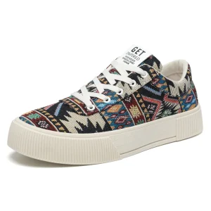Classical Breathable Fashion Board Shoes Big Size Platform Lace-up Lightweight Casual Men’s Shoe
