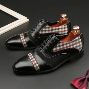 Classical Fashion Big Size Official Shoes High Quality Leather Derby Shoes for Men Formal Business Shoes